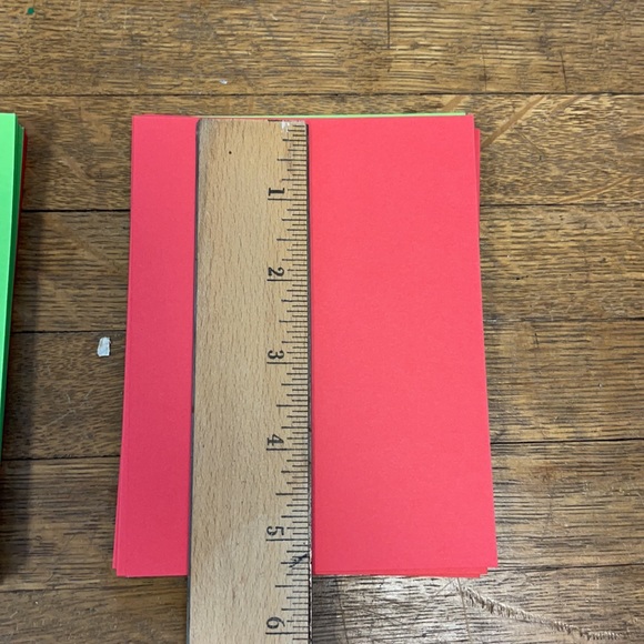 50 blank red and green note cards stationary - Picture 5 of 6